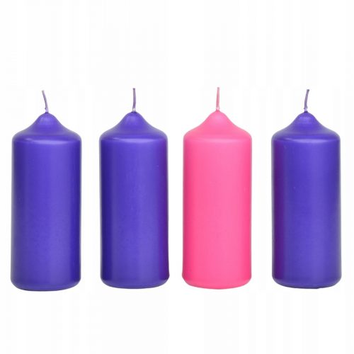  CANDELE DELL'AVVENTO - altezza 11 cm - 6406