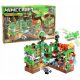  Attacco Minecraft alla FORTEZZA Verde 501 pezzi. 2xLED