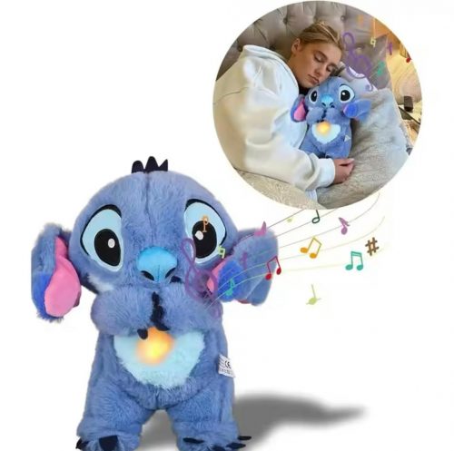  Stitch Peluche Traspirante Orsacchiotto Lenitivo Sonno Compagno di Giochi Lontra Giocattolo per Bambini