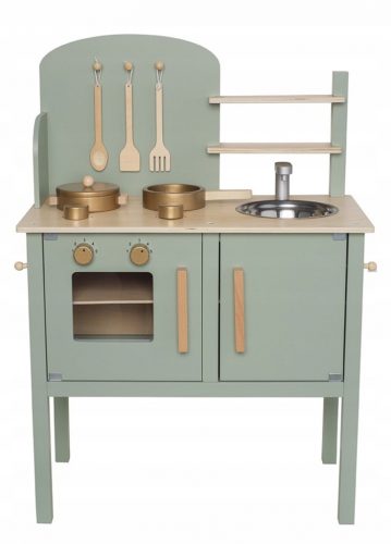  Cucina per bambini in legno verde salvia, Me