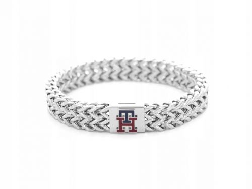  TOMMY HILFIGER BRACCIALE UOMO 2790462 ARGENTO, ELEGANTE ACCIAIO INOSSIDABILE