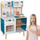  Cucina per bambini IN LEGNO + LAVASTOVIGLIE + FORNO + PIANO COTTURA + LAVELLO + PENTOLE