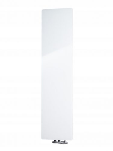  RADIATORE DECORATIVO BAGNO VERTICALE BIANCO VETRO 160x40cm LOFT decorativo