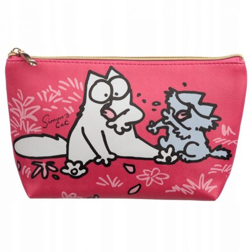  Borsa per il trucco - Simon's Cat, rosa