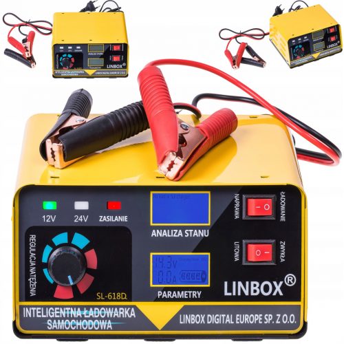  Raddrizzatore batteria per auto a impulsi intelligente 24V / 12V 20A