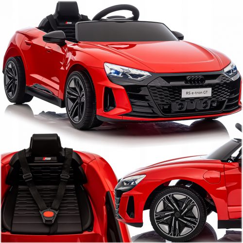  Auto a batteria per bambini AUDI RS E-TRON GT rossa 12V 7Ah 4x35W