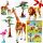  LEGO CREATOR BRICKS SET ANIMALI LEONE GIRAFFA GAZZELLE MOBILI IN REGALO