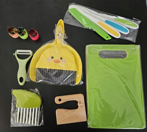  Set di Coltelli e Accessori da Cucina per Bambini