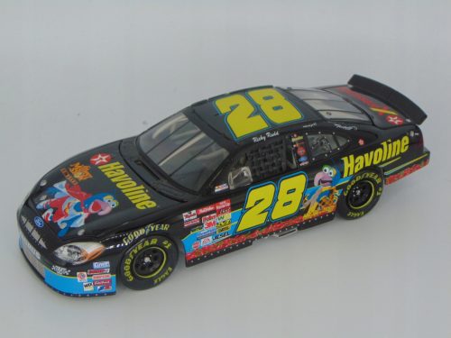  AZIONE 2002 RICKY RUDD #28 MUPPETS FORD TAURUS HAVOLINE MUPPETS NASCAR 1:24