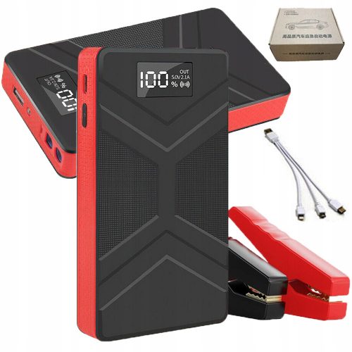  AVVIAMENTO POWERBANK STARTER BOOSTER JUMP STARTER POTENTE 30000mAh 12V