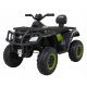  24v +4x80W +3-8 anni Quad elettrico per bambini a batteria Verde