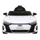  Audi RS E-Tron GT a batteria Bianco Telecomando 4x4 Radio MP3 LED