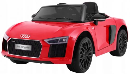  Audi R8 Spyder Red Paint Pilot EVA Free Start alimentata a batteria