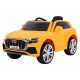  Audi Q8 Sollevatore a batteria per bambini Giallo EVA Telecomando Free Start MP3