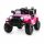  Jeep Auto Elettrica per Bambini Rosa Auto alimentata a batteria