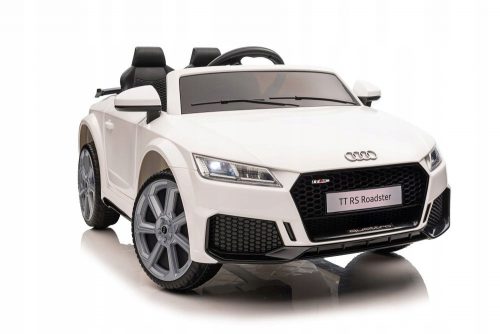  VEICOLO A BATTERIA AUDI TT RS AUTO BIANCHE SOTTILI