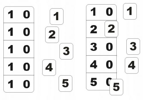  Carte Seguina 4 pz. della Bottega MONTESSORI