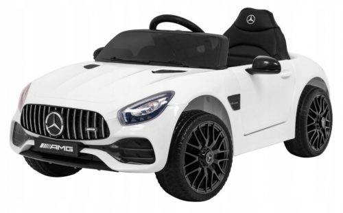  Mercedes Benz GT a batteria per bambini White Pilot Free Start MP3