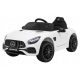  Mercedes Benz GT a batteria per bambini White Pilot Free Start MP3