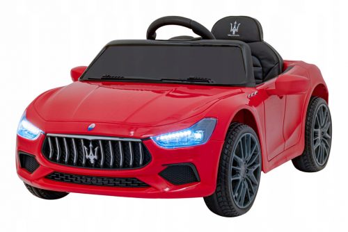  Maserati Ghibli per bambini a batteria Red Pilot EVA Free Start