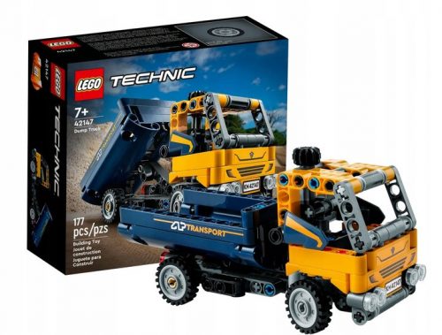  LEGO TECHNIC SET DI BLOCCHI 2IN1 ESCAVATORE CON RIBALTABILE 42147 REGALO PER BAMBINI