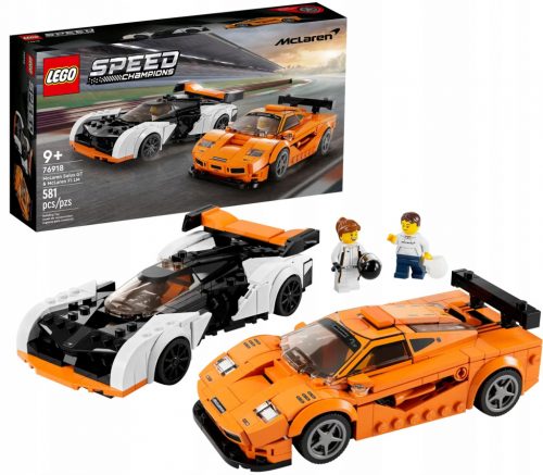  LEGO Speed Champions McLaren Solus GT e McLaren F1 LM 76918, set per