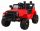  Auto a batteria per bambini Jeep Dark Night, Rossa + Free Start + EVA