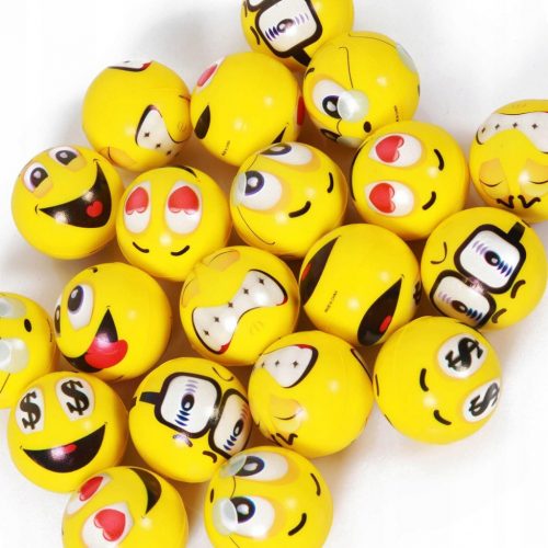  Palline Palline di gomma Emoticon Emoji Emoticon Smiley 20 pezzi