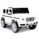  Auto a batteria con licenza Mercedes G500 per bambini, colore bianco