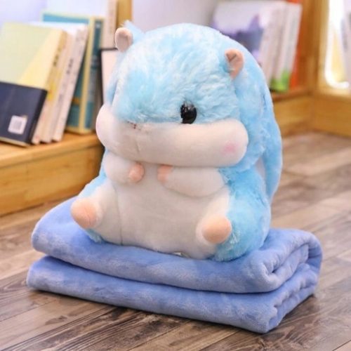  COCCOLA CUSCINO PELUCHE COPERTA CRICICE