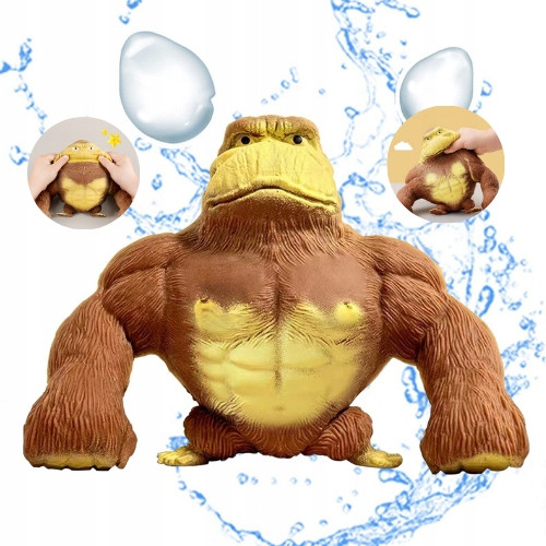  Ansia da decompressione sensoriale di grandi dimensioni Gniotek antistress Gorilla Monkey da 22 cm