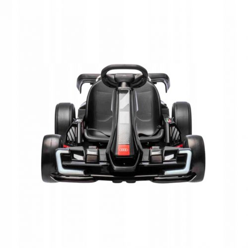  Batteria Go Kart Audi Veicolo con funzione Drift Nero MP3 LED EVA