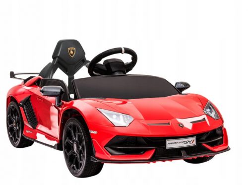  Auto a batteria per bambini con licenza Lamborghini Rossa