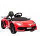  Auto a batteria per bambini con licenza Lamborghini Rossa