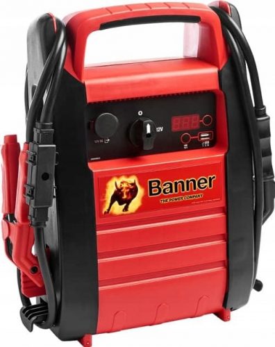  Banner Power Booster PB12-900A/2300A Batteria AGM 23 Ah 12 V CC Uscita USB