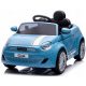  Auto a batteria FIAT 500 Elektro cavalcabile - azzurra