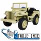  RETRO FORTE AUTO MILITARE PER BAMBINI 4X4 EVA STOCCAGGIO STOCCAGGIO AVVIO LENTO MP3 LED