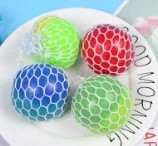  Palline antistress antistress a forma di uva squishy a maglia colorata Palline sensoriali antistress Squeeze T