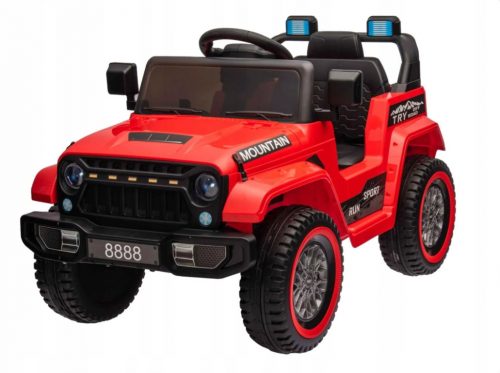 Auto Jeep per bambini a batteria telecomandata rossa WWW