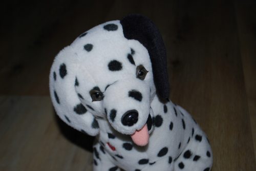  cane mascotte di peluche, adorabile dalmata, 40 cm