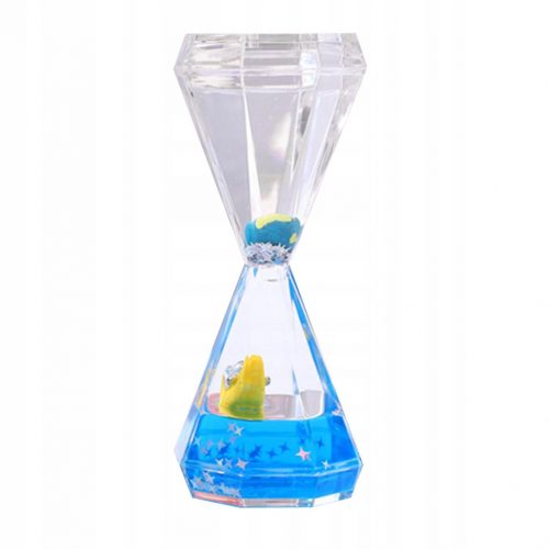  :-Liquid Timer Clessidra Liquid Motion Bubbler Blu