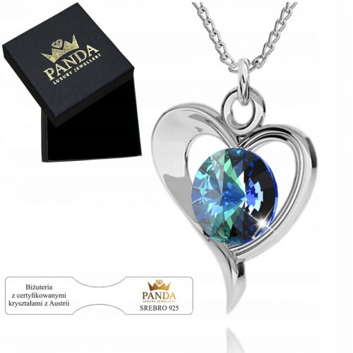  Collana con ciondolo a forma di cuore misterioso in argento 925, regalo di Natale