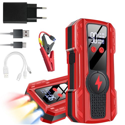  POWERBANK AVVIATORE PER AUTO 2IN1+2*USB+MORSETTO BATTERIA