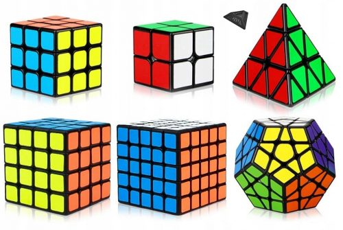  Cubo di Rubik triangolare 6in1 2x2 3x3 4x4 5x5