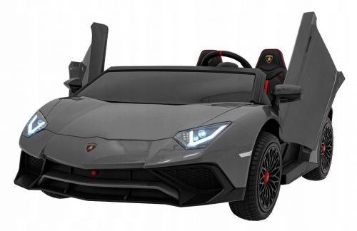  Lamborghini Aventador SV a batteria per 2 bambini Motore Grigio