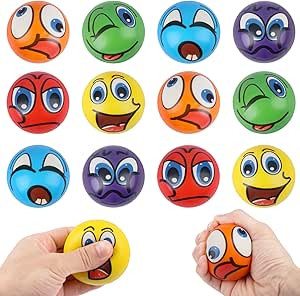  Palline antistress, palline antistress, palline squishy, spremi faccine