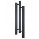  Scaldabagno verticale decorativo SEKWANA115/32 nero con ganci