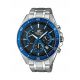  OROLOGIO CASIO EDIFICE DA UOMO EFR-552D-1A2VUEF CHRONO ACCIAIO BLU + SCATOLA 47mm