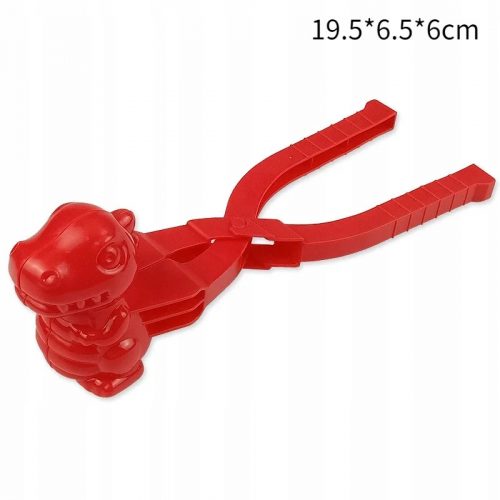  Clip per palla di neve, cuore, anatra, pupazzo di neve, dinosauro, forma, clip per bambini, inverno