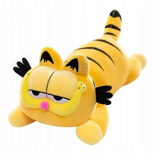  PELUCHE GATTO CUSCINO GARFIELD MASCOT LUNGO GRANDE 45 CM